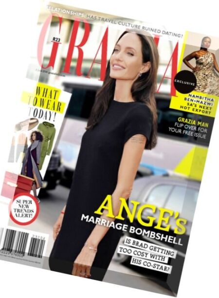 Grazia South Africa – 8 June 2016 Cover