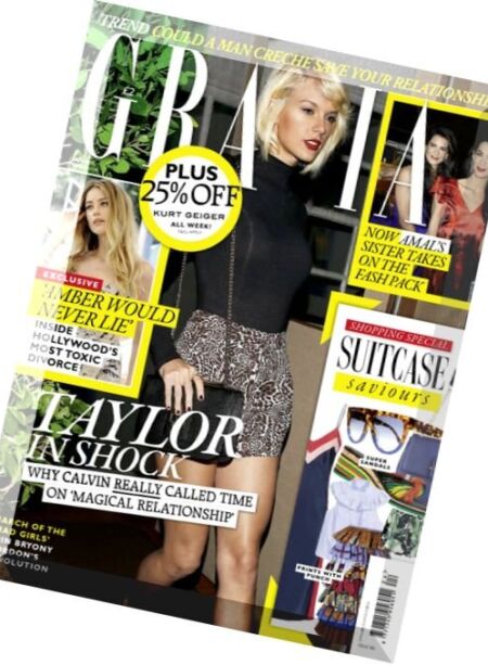 Grazia UK – 13 June 2016 Cover