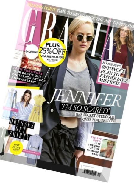 Grazia UK – 16 May 2016 Cover