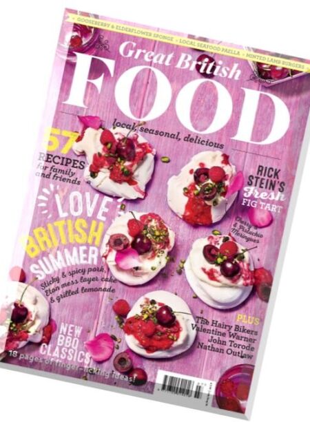 Great British Food – July-August 2016 Cover