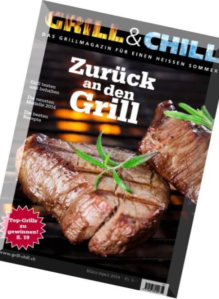 Grill & Chill – Marz-April 2014 Cover