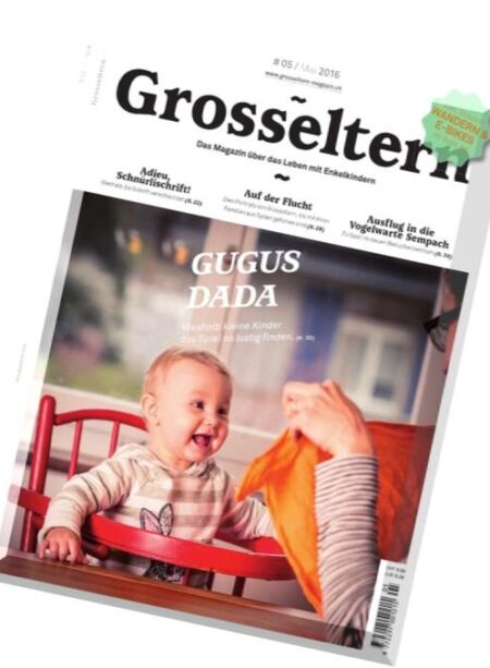 Grosseltern Magazin – Mai 2016 Cover
