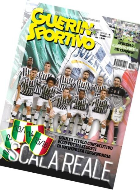 Guerin Sportivo – Giugno 2016 Cover