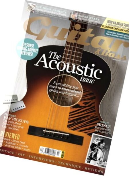 Guitar & Bass – July 2016 Cover
