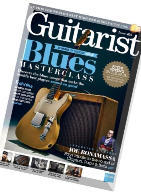 Guitarist – July 2016 Cover