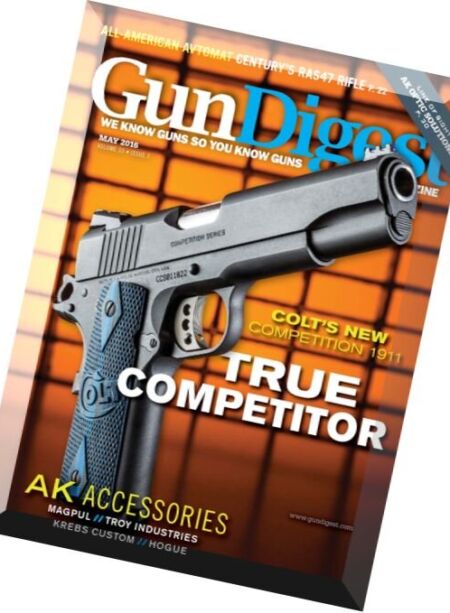 Gun Digest – May 2016 Cover