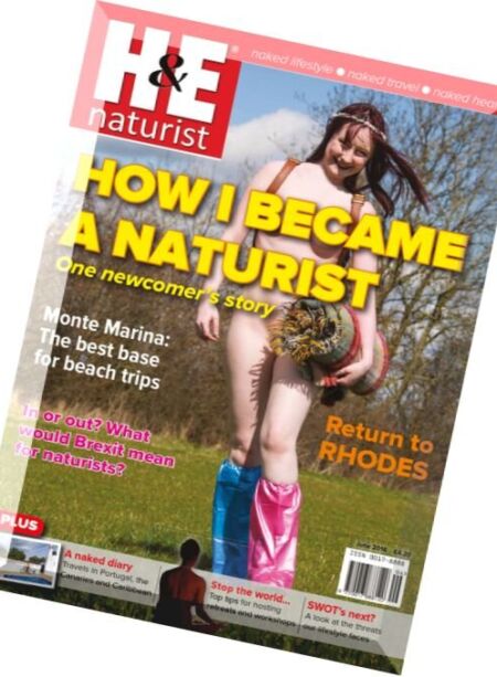 H&E Naturist – June 2016 Cover