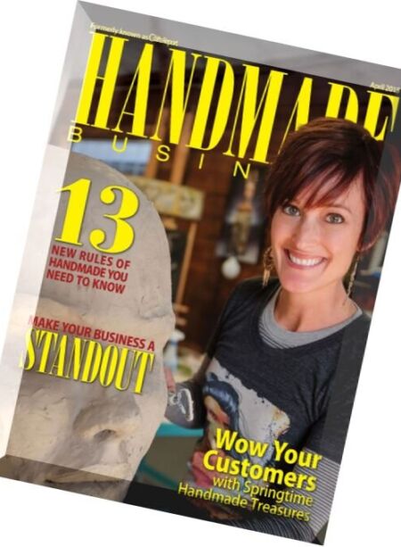 Handmade Business – April 2015 Cover
