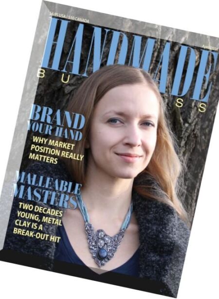 Handmade Business – April 2016 Cover