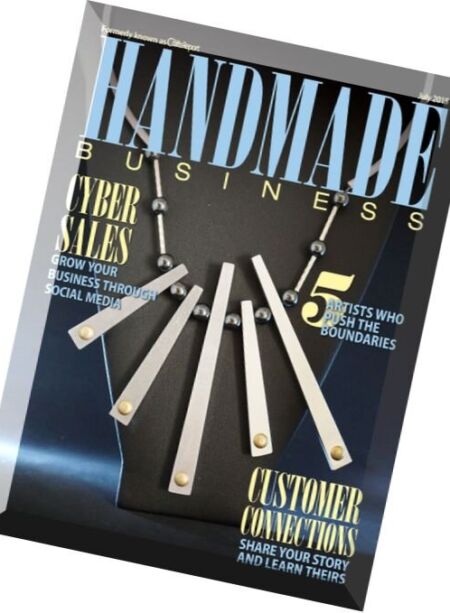 Handmade Business – July 2015 Cover