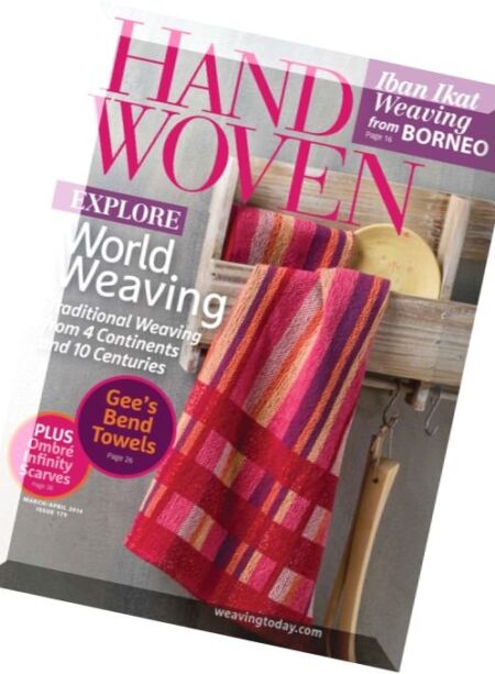 Handwoven – March-April 2016 Cover