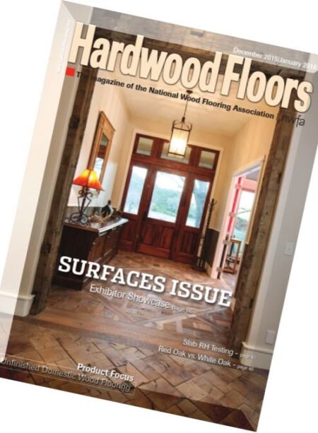 Hardwood Floors – December 2015-January 2016 Cover