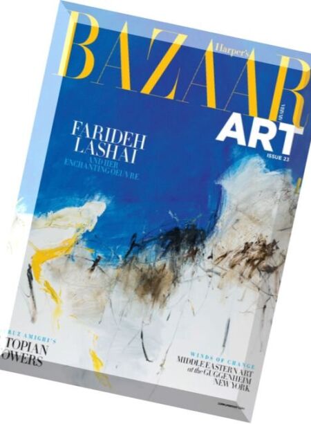 Harper’s Bazaar Art Arabia – Summer 2016 Cover