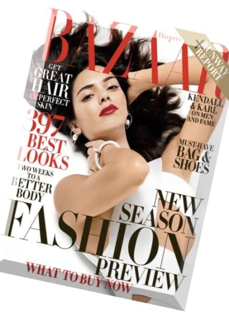 Harper’s Bazaar USA – June-July 2016 Cover