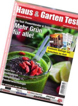 Haus & Garten Test – Mai-Juni 2016