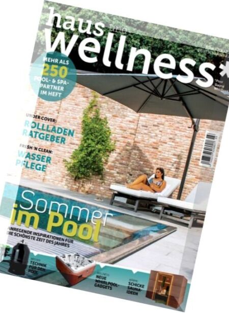 Haus und Wellness – Juni-Juli 2016 Cover