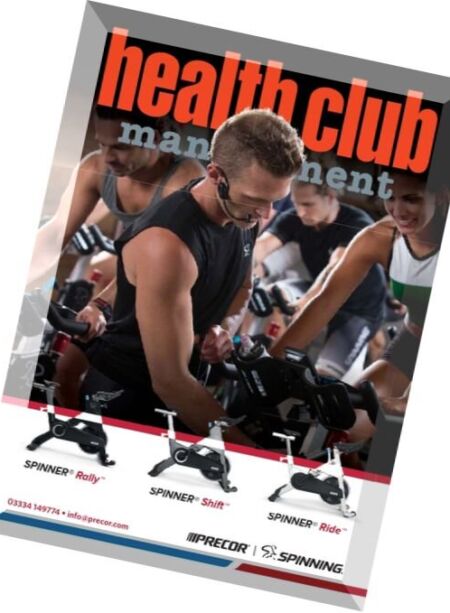 Health Club Management – April 2016 Cover