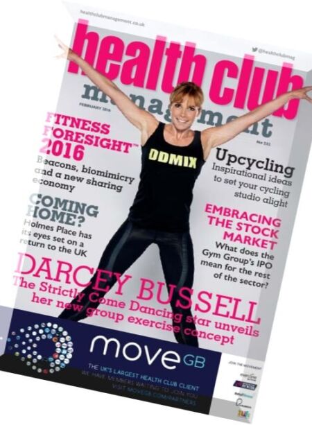 Health Club Management – February 2016 Cover