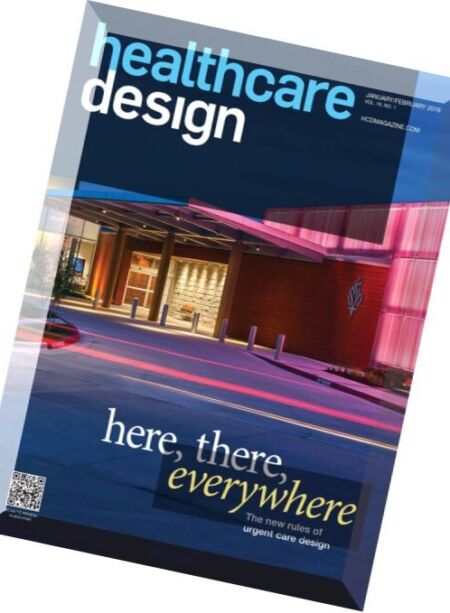 Healthcare Design – January-February 2016 Cover