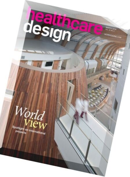Healthcare Design – March 2016 Cover
