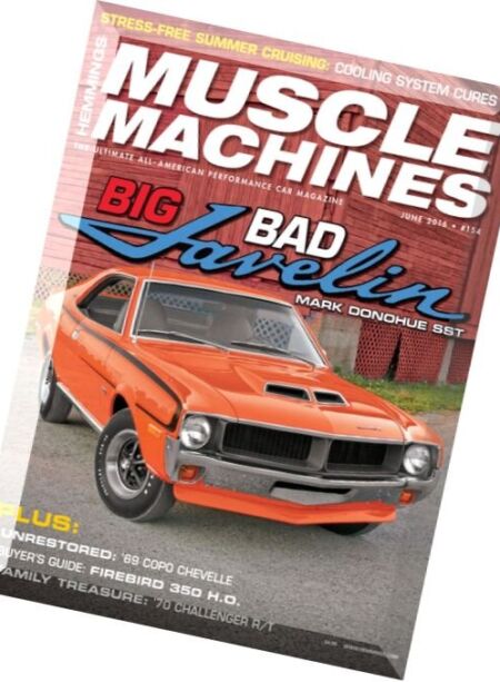 Hemmings Muscle Machines – June 2016 Cover