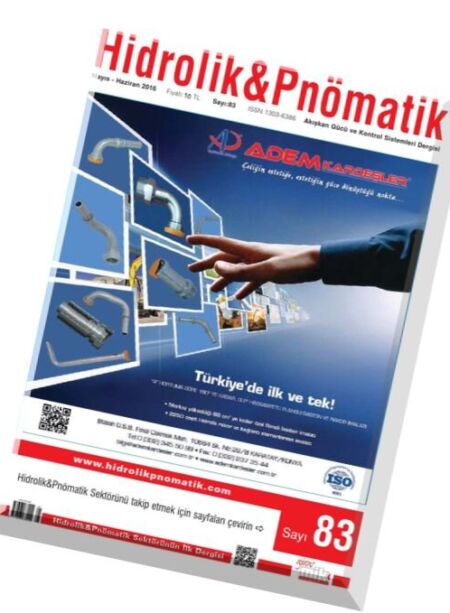 Hidrolik & Pnomatik – Mayis-Haziran 2016 Cover