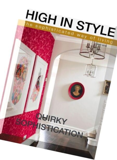 High In Style Magazine – May 2016 Cover