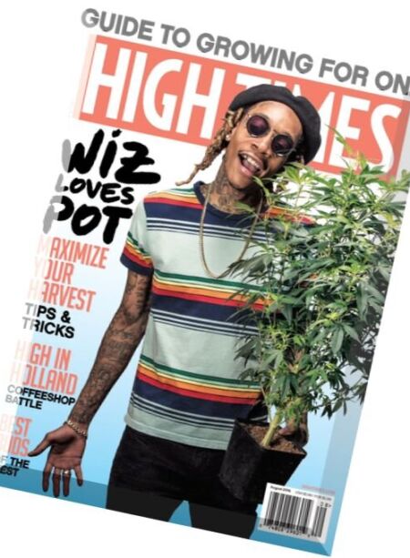 High Times – August 2016 Cover