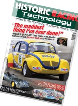 Historic Racing Technology – Spring 2016