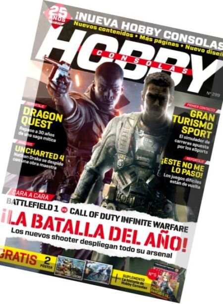 Hobby Consolas – Issue 299, 2016 Cover
