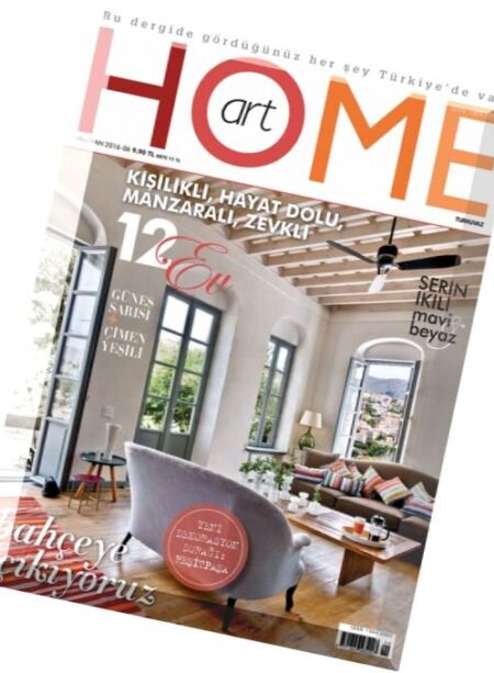 Home Art – Haziran 2016 Cover