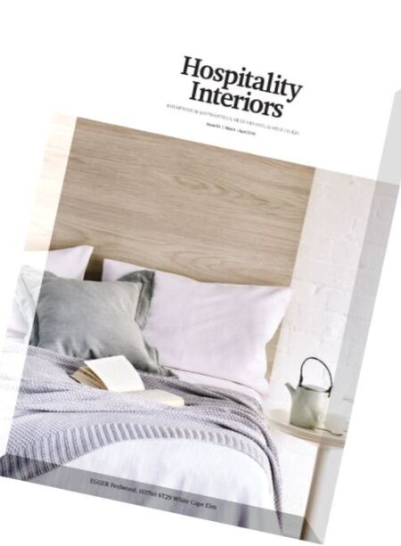 Hospitality Interiors – March-April 2016 Cover