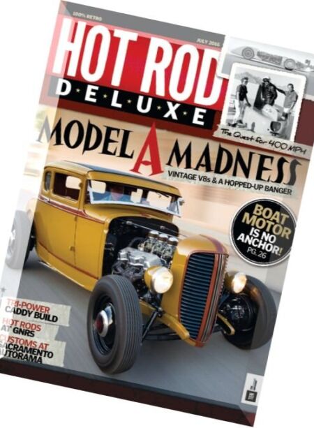 Hot Rod Deluxe – July 2016 Cover