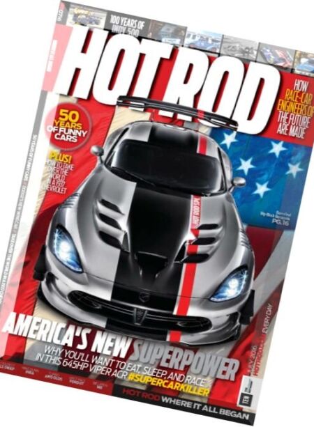 Hot Rod – July 2016 Cover
