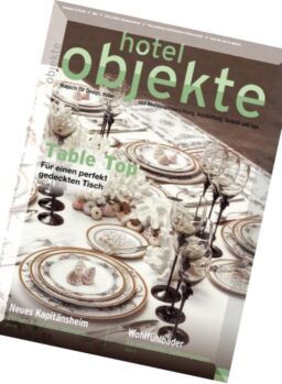 Hotel Objekte – Mai 2016