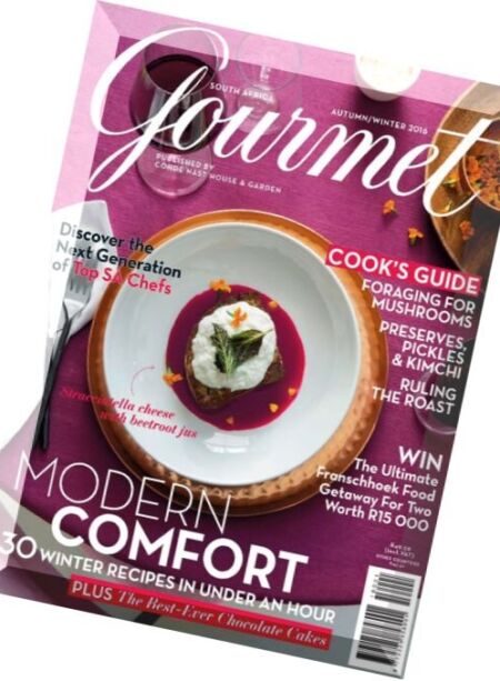 House & Garden Gourmet South Africa – Autumn-Winter 2016 Cover