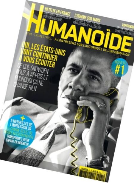 Humanoide – Juillet 2014 Cover