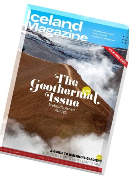 Iceland Magazine – Issue 1, 2016 Cover