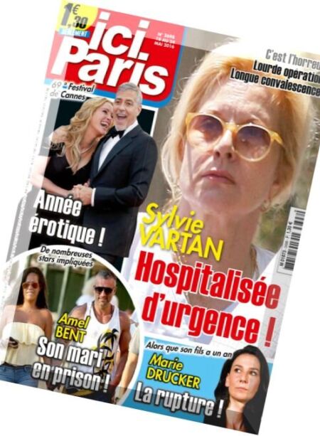 Ici Paris – 18 au 24 Mai 2016 Cover