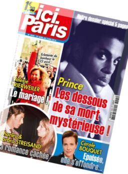 Ici Paris – 27 Avril au 3 Mai 2016
