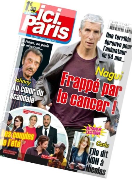 Ici Paris – 8 au 14 Juin 2016 Cover