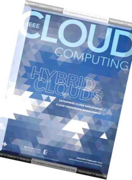 IEEE Cloud Computing – January-February 2016 Cover