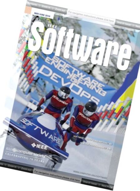 IEEE Software – May-June 2016 Cover
