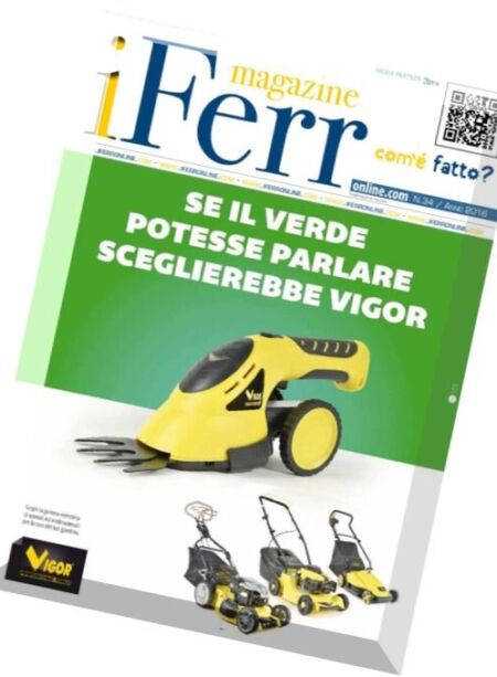 iFerr – N 34, 2016 Cover