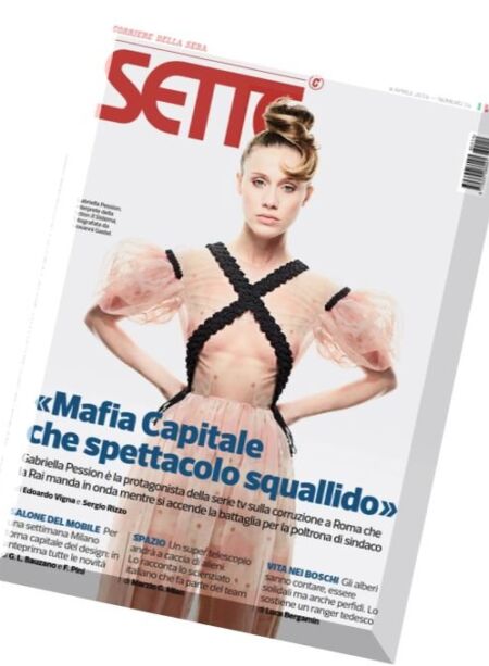 Il Corriere della Sera Sette – 08.04.2016 Cover