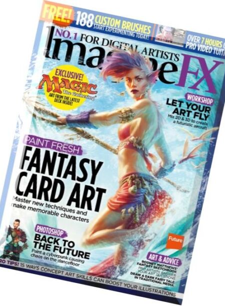 ImagineFX – July 2016 Cover