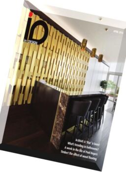 in Design Magazine – April 2016