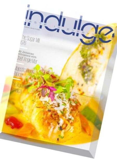 Indulge Magazine – Issue 5, 2016 Cover