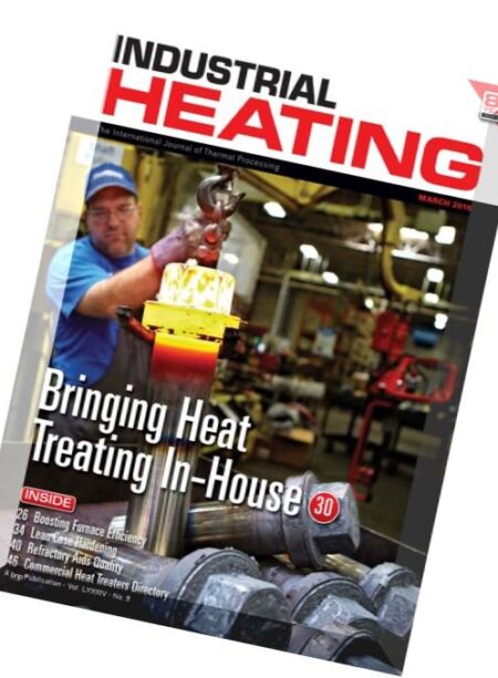 Industrial Heating – March 2016 Cover