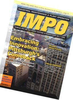 Industrial Maintenance and Plant Operation – January-February 2016